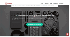 Desktop Screenshot of koober.com